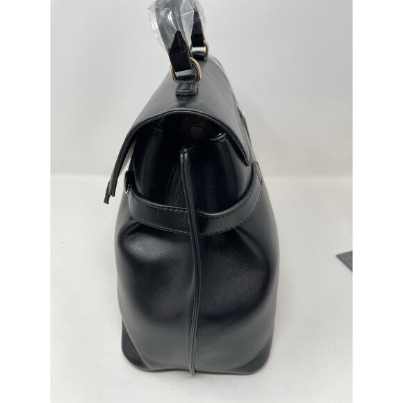 Cavalli Class Tatianal Large Top Handle Bag Black Dr. Bag Retail $118.00 - Picture 12 of 12